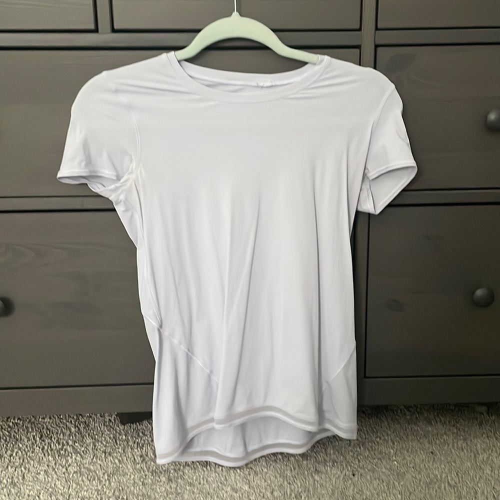 Light purple lululemon shirt